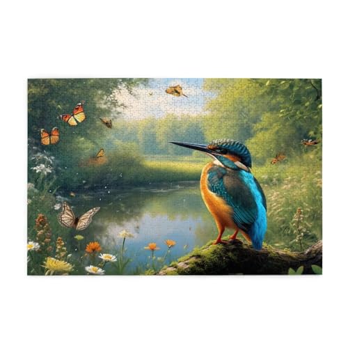 Puzzle 3000 Teile Bird, Schmetterling Holz XXL Puzzle Erwachsene mit Schachtel und Poster, Schwierige, Herausfordernde und Interessant Spiele für Anfänger, Frauen Wohndekoration Geschenke 1T-1847 Puzzle 3000 Teile Bird, Schmetterling Holz XXL Puzzle Erwachsene mit Schachtel und Poster, Schwierige, Herausfordernde und Interessant Spiele für Anfänger, Frauen Wohndekoration Geschenke 1T-1847 von Tamalsj