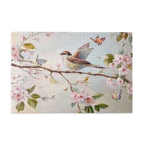 Puzzle 3000 Teile Blume, Bird Holz XXL Puzzle Erwachsene mit Schachtel und Poster, Schwierige, Herausfordernde und Interessant Spiele für Anfänger, Geschenke für Männer/Frauen Wohndekoration 1T-368 Puzzle 3000 Teile Blume, Bird Holz XXL Puzzle Erwachsene mit Schachtel und Poster, Schwierige, Herausfordernde und Interessant Spiele für Anfänger, Geschenke für Männer/Frauen Wohndekoration 1T-368 von Tamalsj