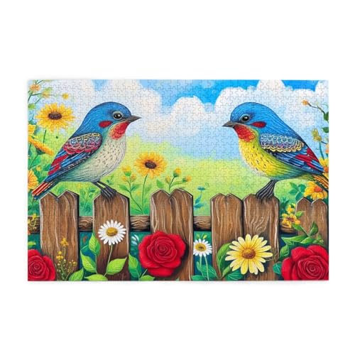 Puzzle 3000 Teile Blume, Bird Holz XXL Puzzle Erwachsene mit Schachtel und Poster, Schwierige, Herausfordernde und Interessant Spiele für Anfänger, Geschenke für Männer/Frauen Wohndekoration 1T-1780 Puzzle 3000 Teile Blume, Bird Holz XXL Puzzle Erwachsene mit Schachtel und Poster, Schwierige, Herausfordernde und Interessant Spiele für Anfänger, Geschenke für Männer/Frauen Wohndekoration 1T-1780 von Tamalsj