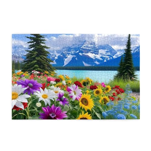 Puzzle 3000 Teile Blume, Landschaft Holz XXL Puzzle Erwachsene mit Schachtel und Poster, Schwierige, Herausfordernde und Interessant Spiele für Anfänger, Männer/Frauen Wohndekoration Geschenke 1T-1890 Puzzle 3000 Teile Blume, Landschaft Holz XXL Puzzle Erwachsene mit Schachtel und Poster, Schwierige, Herausfordernde und Interessant Spiele für Anfänger, Männer/Frauen Wohndekoration Geschenke 1T-1890 von Tamalsj
