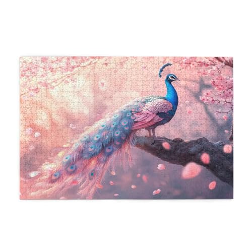 Puzzle 3000 Teile Blume, Pfau Holz XXL Puzzle Erwachsene mit Schachtel und Poster, Schwierige, Herausfordernde und Interessant Spiele für Anfänger, Geschenke für Männer/Frauen Wohndekoration 1T-341 Puzzle 3000 Teile Blume, Pfau Holz XXL Puzzle Erwachsene mit Schachtel und Poster, Schwierige, Herausfordernde und Interessant Spiele für Anfänger, Geschenke für Männer/Frauen Wohndekoration 1T-341 von Tamalsj