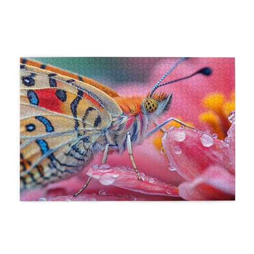 Puzzle 3000 Teile Blume, Schmetterling Holz XXL Puzzle Erwachsene mit Schachtel und Poster, Schwierige, Herausfordernde und Interessant Spiele für Anfänger, Frauen Wohndekoration Geschenke 1T-142 Puzzle 3000 Teile Blume, Schmetterling Holz XXL Puzzle Erwachsene mit Schachtel und Poster, Schwierige, Herausfordernde und Interessant Spiele für Anfänger, Frauen Wohndekoration Geschenke 1T-142 von Tamalsj
