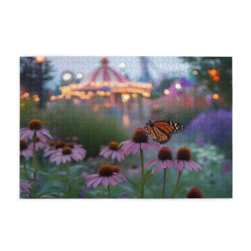 Puzzle 3000 Teile Blume, Schmetterling Holz XXL Puzzle Erwachsene mit Schachtel und Poster, Schwierige, Herausfordernde und Interessant Spiele für Anfänger, Frauen Wohndekoration Geschenke 1T-346 Puzzle 3000 Teile Blume, Schmetterling Holz XXL Puzzle Erwachsene mit Schachtel und Poster, Schwierige, Herausfordernde und Interessant Spiele für Anfänger, Frauen Wohndekoration Geschenke 1T-346 von Tamalsj