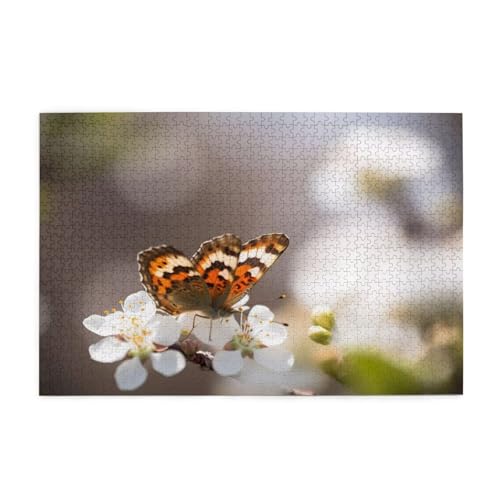 Puzzle 3000 Teile Blume, Schmetterling Holz XXL Puzzle Erwachsene mit Schachtel und Poster, Schwierige, Herausfordernde und Interessant Spiele für Anfänger, Frauen Wohndekoration Geschenke 1T-543 Puzzle 3000 Teile Blume, Schmetterling Holz XXL Puzzle Erwachsene mit Schachtel und Poster, Schwierige, Herausfordernde und Interessant Spiele für Anfänger, Frauen Wohndekoration Geschenke 1T-543 von Tamalsj