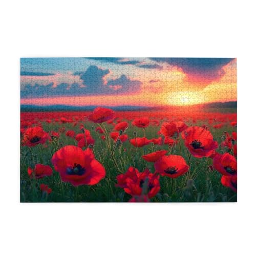 Puzzle 3000 Teile Blume, Sonnenuntergang Holz XXL Puzzle Erwachsene mit Schachtel und Poster, Schwierige, Herausfordernde und Interessant Spiele für Anfänger, Frauen Wohndekoration Geschenke 1T-1929 Puzzle 3000 Teile Blume, Sonnenuntergang Holz XXL Puzzle Erwachsene mit Schachtel und Poster, Schwierige, Herausfordernde und Interessant Spiele für Anfänger, Frauen Wohndekoration Geschenke 1T-1929 von Tamalsj
