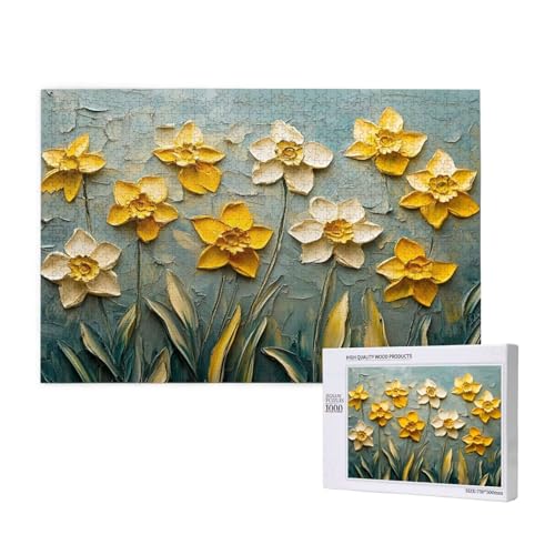 Puzzle 3000 Teile Blume Klassische Puzzles für Erwachsene Gelb Anspruchsvolles und Lustig Kreatives Unterhaltungsspiel, Holzpuzzle für Erwachsene Als Geburtstags Feiertage Geschenk fur Frauen 2T-1063 Puzzle 3000 Teile Blume Klassische Puzzles für Erwachsene Gelb Anspruchsvolles und Lustig Kreatives Unterhaltungsspiel, Holzpuzzle für Erwachsene Als Geburtstags Feiertage Geschenk fur Frauen 2T-1063 von Tamalsj