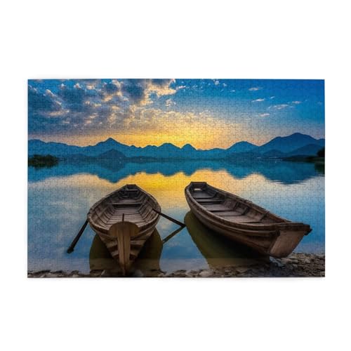 Puzzle 3000 Teile Boot, Meer Holz XXL Puzzle Erwachsene mit Schachtel und Poster, Schwierige, Herausfordernde und Interessant Spiele für Anfänger, Geschenke für Männer/Frauen Wohndekoration 1T-1051 Puzzle 3000 Teile Boot, Meer Holz XXL Puzzle Erwachsene mit Schachtel und Poster, Schwierige, Herausfordernde und Interessant Spiele für Anfänger, Geschenke für Männer/Frauen Wohndekoration 1T-1051 von Tamalsj