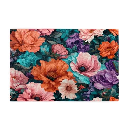 Puzzle 3000 Teile Bunt, Blume Holz XXL Puzzle Erwachsene mit Schachtel und Poster, Schwierige, Herausfordernde und Interessant Spiele für Anfänger, Geschenke für Männer/Frauen Wohndekoration 1T-1069 Puzzle 3000 Teile Bunt, Blume Holz XXL Puzzle Erwachsene mit Schachtel und Poster, Schwierige, Herausfordernde und Interessant Spiele für Anfänger, Geschenke für Männer/Frauen Wohndekoration 1T-1069 von Tamalsj