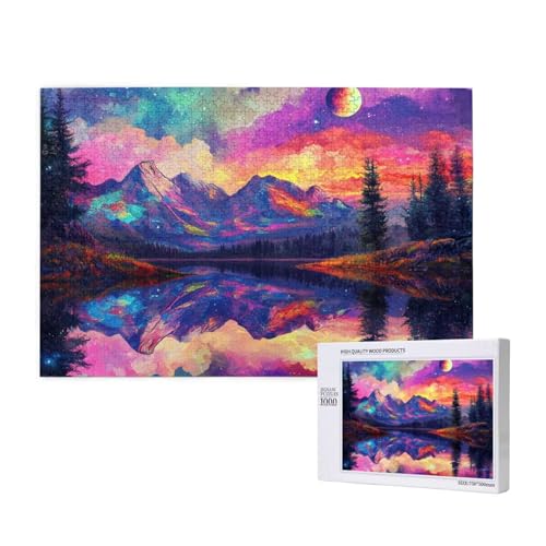 Puzzle 3000 Teile Bunt Klassische Puzzles für Erwachsene Berg Anspruchsvolles und Lustig Kreatives Unterhaltungsspiel,Holzpuzzle für Erwachsene Als Geburtstags und Feiertage Geschenk fur Frauen 2T-371 Puzzle 3000 Teile Bunt Klassische Puzzles für Erwachsene Berg Anspruchsvolles und Lustig Kreatives Unterhaltungsspiel,Holzpuzzle für Erwachsene Als Geburtstags und Feiertage Geschenk fur Frauen 2T-371 von Tamalsj