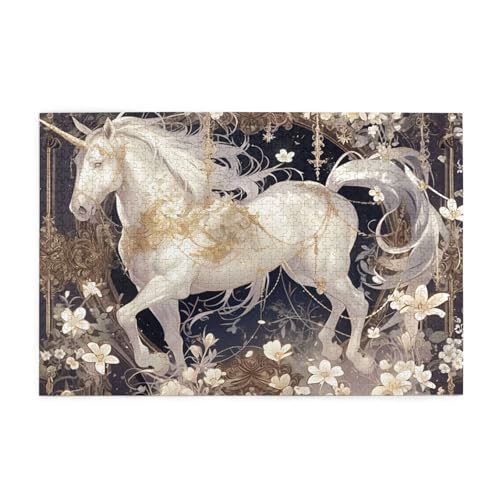 Puzzle 3000 Teile Einhorn, Traum Holz XXL Puzzle Erwachsene mit Schachtel und Poster, Schwierige, Herausfordernde und Interessant Spiele für Anfänger, Männer/Frauen Wohndekoration Geschenke 1T-1486 Puzzle 3000 Teile Einhorn, Traum Holz XXL Puzzle Erwachsene mit Schachtel und Poster, Schwierige, Herausfordernde und Interessant Spiele für Anfänger, Männer/Frauen Wohndekoration Geschenke 1T-1486 von Tamalsj