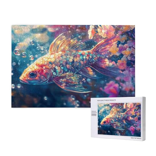 Puzzle 3000 Teile Fisch Klassische Puzzles für Erwachsene Traum Anspruchsvolles und Lustig Kreatives Unterhaltungsspiel,Holzpuzzle für Erwachsene Als Geburtstags Feiertage Geschenk fur Frauen 2T-83 Puzzle 3000 Teile Fisch Klassische Puzzles für Erwachsene Traum Anspruchsvolles und Lustig Kreatives Unterhaltungsspiel,Holzpuzzle für Erwachsene Als Geburtstags Feiertage Geschenk fur Frauen 2T-83 von Tamalsj