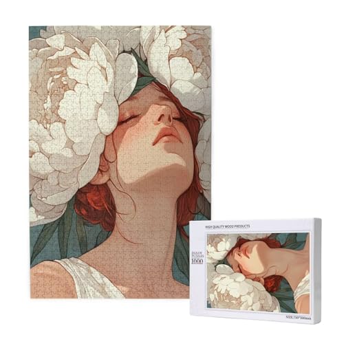 Puzzle 3000 Teile Frau Klassische Puzzles für Erwachsene Blume Anspruchsvolles und Lustig Kreatives Unterhaltungsspiel, Holzpuzzle für Erwachsene Als Geburtstags Feiertage Geschenk fur Frauen 2T-2053 Puzzle 3000 Teile Frau Klassische Puzzles für Erwachsene Blume Anspruchsvolles und Lustig Kreatives Unterhaltungsspiel, Holzpuzzle für Erwachsene Als Geburtstags Feiertage Geschenk fur Frauen 2T-2053 von Tamalsj