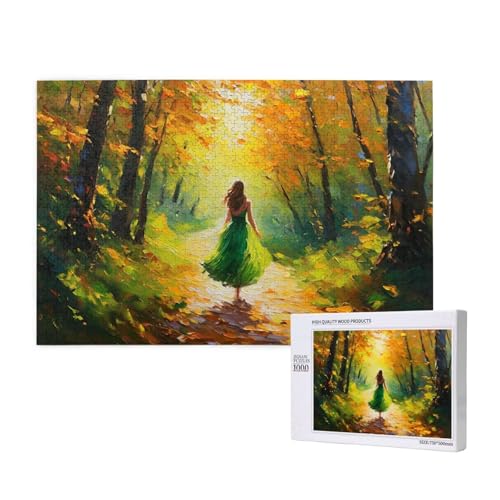 Puzzle 3000 Teile Frau Klassische Puzzles für Erwachsene Wald Anspruchsvolles und Lustig Kreatives Unterhaltungsspiel, Holzpuzzle für Erwachsene Als Geburtstags und Feiertage Geschenk fur Frauen 2T-80 Puzzle 3000 Teile Frau Klassische Puzzles für Erwachsene Wald Anspruchsvolles und Lustig Kreatives Unterhaltungsspiel, Holzpuzzle für Erwachsene Als Geburtstags und Feiertage Geschenk fur Frauen 2T-80 von Tamalsj