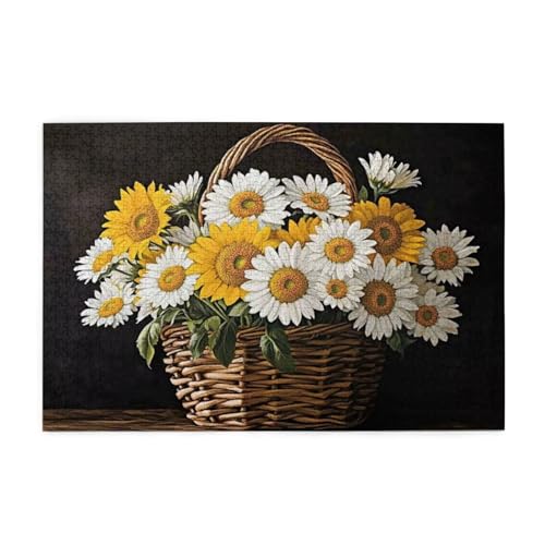 Puzzle 3000 Teile Gänseblümchen, Landschaft Holz XXL Puzzle Erwachsene mit Schachtel und Poster, Schwierige, Herausfordernde und Interessant Spiele für Anfänger, Frauen Wohndekoration Geschenke 1T-736 Puzzle 3000 Teile Gänseblümchen, Landschaft Holz XXL Puzzle Erwachsene mit Schachtel und Poster, Schwierige, Herausfordernde und Interessant Spiele für Anfänger, Frauen Wohndekoration Geschenke 1T-736 von Tamalsj