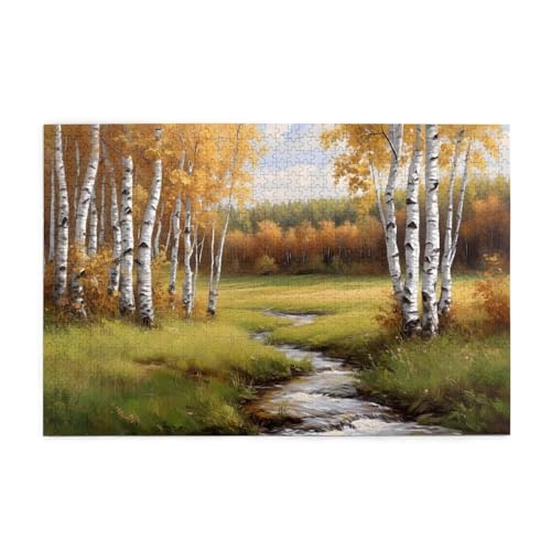 Puzzle 3000 Teile Herbst, Landschaft Holz XXL Puzzle Erwachsene mit Schachtel und Poster, Schwierige, Herausfordernde und Interessant Spiele für Anfänger, Frauen Wohndekoration Geschenke 1T-1773 Puzzle 3000 Teile Herbst, Landschaft Holz XXL Puzzle Erwachsene mit Schachtel und Poster, Schwierige, Herausfordernde und Interessant Spiele für Anfänger, Frauen Wohndekoration Geschenke 1T-1773 von Tamalsj