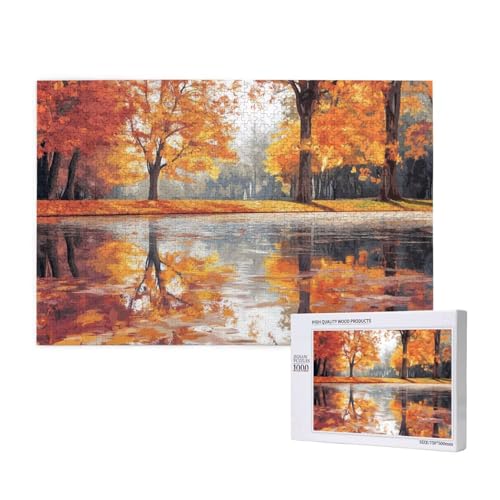 Puzzle 3000 Teile Herbst Klassische Puzzles für Erwachsene Landschaft Anspruchsvolles und Lustig Kreatives Unterhaltungsspiel, Holzpuzzle für Erwachsene Als Feiertage Geschenk fur Frauen 2T-707 Puzzle 3000 Teile Herbst Klassische Puzzles für Erwachsene Landschaft Anspruchsvolles und Lustig Kreatives Unterhaltungsspiel, Holzpuzzle für Erwachsene Als Feiertage Geschenk fur Frauen 2T-707 von Tamalsj