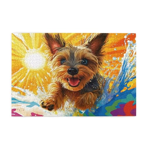 Puzzle 3000 Teile Hund, Bunt Holz XXL Puzzle Erwachsene mit Schachtel und Poster, Schwierige, Herausfordernde und Interessant Spiele für Anfänger, Geschenke für Männer/Frauen Wohndekoration 1T-1573 Puzzle 3000 Teile Hund, Bunt Holz XXL Puzzle Erwachsene mit Schachtel und Poster, Schwierige, Herausfordernde und Interessant Spiele für Anfänger, Geschenke für Männer/Frauen Wohndekoration 1T-1573 von Tamalsj