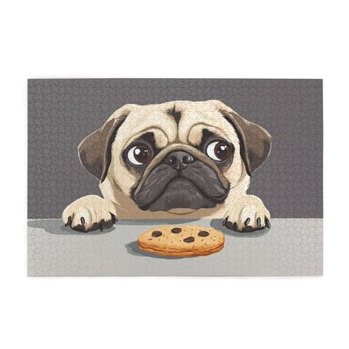 Puzzle 3000 Teile Hund, Essen Holz XXL Puzzle Erwachsene mit Schachtel und Poster, Schwierige, Herausfordernde und Interessant Spiele für Anfänger, Geschenke für Männer/Frauen Wohndekoration 1T-741 Puzzle 3000 Teile Hund, Essen Holz XXL Puzzle Erwachsene mit Schachtel und Poster, Schwierige, Herausfordernde und Interessant Spiele für Anfänger, Geschenke für Männer/Frauen Wohndekoration 1T-741 von Tamalsj