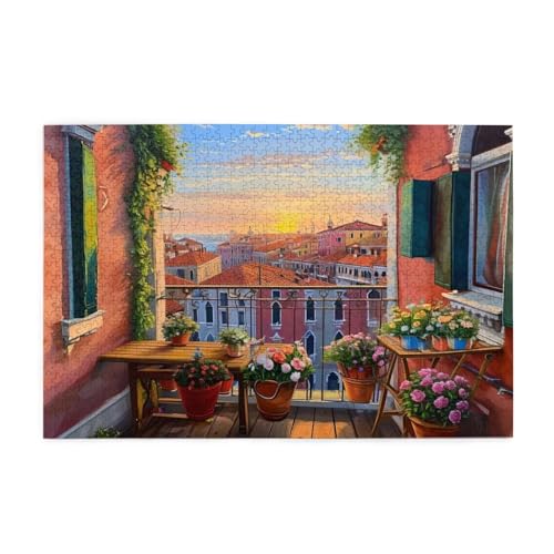 Puzzle 3000 Teile Italien, Landschaft Holz XXL Puzzle Erwachsene mit Schachtel und Poster, Schwierige, Herausfordernde und Interessant Spiele für Anfänger, Frauen Wohndekoration Geschenke 1T-1143 Puzzle 3000 Teile Italien, Landschaft Holz XXL Puzzle Erwachsene mit Schachtel und Poster, Schwierige, Herausfordernde und Interessant Spiele für Anfänger, Frauen Wohndekoration Geschenke 1T-1143 von Tamalsj