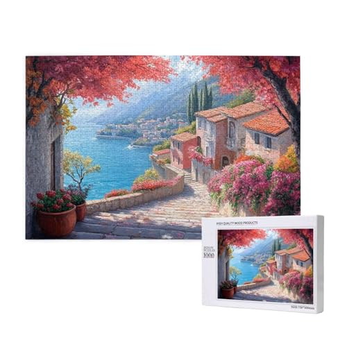 Puzzle 3000 Teile Italien Klassische Puzzles für Erwachsene Landschaft Anspruchsvolles und Lustig Kreatives Unterhaltungsspiel, Holzpuzzle für Erwachsene Als Feiertage Geschenk fur Frauen 2T-1022 Puzzle 3000 Teile Italien Klassische Puzzles für Erwachsene Landschaft Anspruchsvolles und Lustig Kreatives Unterhaltungsspiel, Holzpuzzle für Erwachsene Als Feiertage Geschenk fur Frauen 2T-1022 von Tamalsj