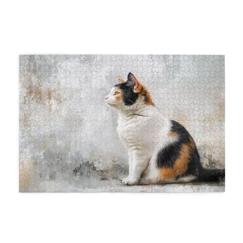 Puzzle 3000 Teile Katze, Tier Holz XXL Puzzle Erwachsene mit Schachtel und Poster, Schwierige, Herausfordernde und Interessant Spiele für Anfänger, Geschenke für Männer/Frauen Wohndekoration 1T-609 Puzzle 3000 Teile Katze, Tier Holz XXL Puzzle Erwachsene mit Schachtel und Poster, Schwierige, Herausfordernde und Interessant Spiele für Anfänger, Geschenke für Männer/Frauen Wohndekoration 1T-609 von Tamalsj