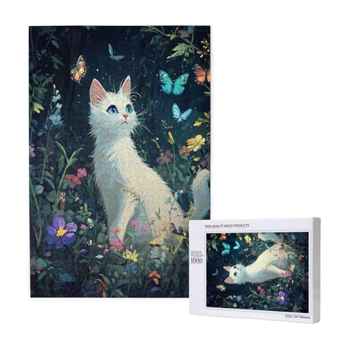 Puzzle 3000 Teile Katze Klassische Puzzles für Erwachsene Schmetterling Anspruchsvolles und Lustig Kreatives Unterhaltungsspiel, Holzpuzzle für Erwachsene Als Feiertage Geschenk fur Frauen 2T-1301 Puzzle 3000 Teile Katze Klassische Puzzles für Erwachsene Schmetterling Anspruchsvolles und Lustig Kreatives Unterhaltungsspiel, Holzpuzzle für Erwachsene Als Feiertage Geschenk fur Frauen 2T-1301 von Tamalsj