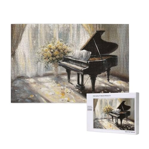 Puzzle 3000 Teile Klavier Klassische Puzzles für Erwachsene Blume Entspannen und Lustig Kreatives Unterhaltungsspiel, Holzpuzzle für Erwachsene Als Geburtstags Feiertage Geschenk fur Frauen 2T-199 Puzzle 3000 Teile Klavier Klassische Puzzles für Erwachsene Blume Entspannen und Lustig Kreatives Unterhaltungsspiel, Holzpuzzle für Erwachsene Als Geburtstags Feiertage Geschenk fur Frauen 2T-199 von Tamalsj