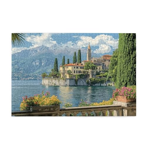 Puzzle 3000 Teile Landschaft, Italien Holz XXL Puzzle Erwachsene mit Schachtel und Poster, Schwierige, Herausfordernde und Interessant Spiele für Anfänger, Frauen Wohndekoration Geschenke 1T-849 Puzzle 3000 Teile Landschaft, Italien Holz XXL Puzzle Erwachsene mit Schachtel und Poster, Schwierige, Herausfordernde und Interessant Spiele für Anfänger, Frauen Wohndekoration Geschenke 1T-849 von Tamalsj