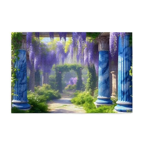 Puzzle 3000 Teile Landschaft, Lila Holz XXL Puzzle Erwachsene mit Schachtel und Poster, Schwierige, Herausfordernde und Interessant Spiele für Anfänger, Männer/Frauen Wohndekoration Geschenke 1T-1972 Puzzle 3000 Teile Landschaft, Lila Holz XXL Puzzle Erwachsene mit Schachtel und Poster, Schwierige, Herausfordernde und Interessant Spiele für Anfänger, Männer/Frauen Wohndekoration Geschenke 1T-1972 von Tamalsj