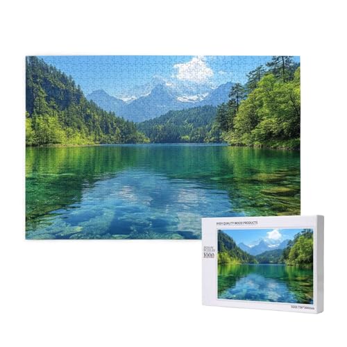 Puzzle 3000 Teile Landschaft Klassische Puzzles für Erwachsene See Anspruchsvolles und Lustig Kreatives Unterhaltungsspiel, Holzpuzzle für Erwachsene Als Feiertage Geschenk fur Frauen 2T-601 Puzzle 3000 Teile Landschaft Klassische Puzzles für Erwachsene See Anspruchsvolles und Lustig Kreatives Unterhaltungsspiel, Holzpuzzle für Erwachsene Als Feiertage Geschenk fur Frauen 2T-601 von Tamalsj