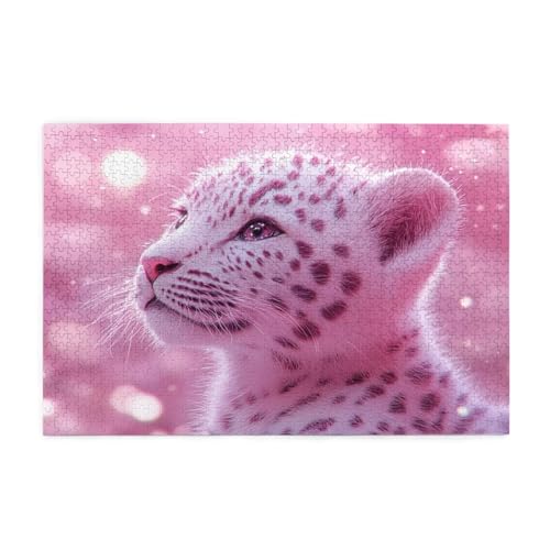 Puzzle 3000 Teile Leopard, Rosa Holz XXL Puzzle Erwachsene mit Schachtel und Poster, Schwierige, Herausfordernde und Interessant Spiele für Anfänger, Geschenke für Männer/Frauen Wohndekoration 1T-81 Puzzle 3000 Teile Leopard, Rosa Holz XXL Puzzle Erwachsene mit Schachtel und Poster, Schwierige, Herausfordernde und Interessant Spiele für Anfänger, Geschenke für Männer/Frauen Wohndekoration 1T-81 von Tamalsj