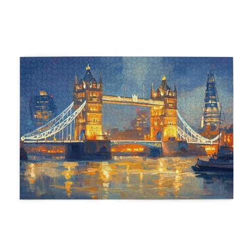 Puzzle 3000 Teile London, Meer Holz XXL Puzzle Erwachsene mit Schachtel und Poster, Schwierige, Herausfordernde und Interessant Spiele für Anfänger, Geschenke für Männer/Frauen Wohndekoration 1T-803 Puzzle 3000 Teile London, Meer Holz XXL Puzzle Erwachsene mit Schachtel und Poster, Schwierige, Herausfordernde und Interessant Spiele für Anfänger, Geschenke für Männer/Frauen Wohndekoration 1T-803 von Tamalsj
