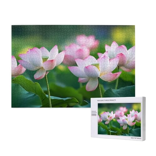 Puzzle 3000 Teile Lotus Klassische Puzzles für Erwachsene Landschaft Anspruchsvolles und Lustig Kreatives Unterhaltungsspiel, Holzpuzzle für Erwachsene Als Feiertage Geschenk fur Frauen 2T-895 Puzzle 3000 Teile Lotus Klassische Puzzles für Erwachsene Landschaft Anspruchsvolles und Lustig Kreatives Unterhaltungsspiel, Holzpuzzle für Erwachsene Als Feiertage Geschenk fur Frauen 2T-895 von Tamalsj