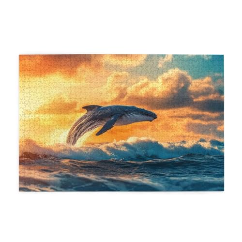 Puzzle 3000 Teile Meer, Wal Holz XXL Puzzle Erwachsene mit Schachtel und Poster, Schwierige, Herausfordernde und Interessant Spiele für Anfänger, Geschenke für Männer/Frauen Wohndekoration 1T-248 Puzzle 3000 Teile Meer, Wal Holz XXL Puzzle Erwachsene mit Schachtel und Poster, Schwierige, Herausfordernde und Interessant Spiele für Anfänger, Geschenke für Männer/Frauen Wohndekoration 1T-248 von Tamalsj