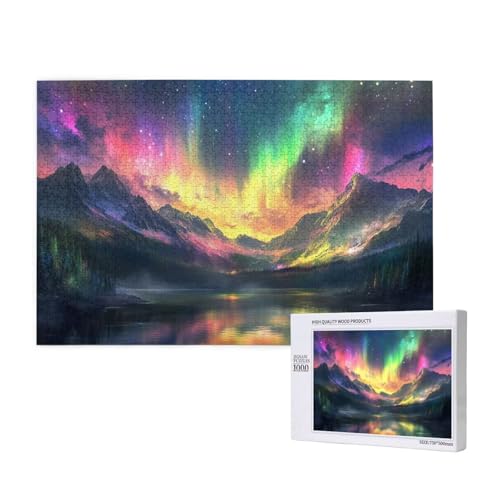 Puzzle 3000 Teile Norwegen Klassische Puzzles für Erwachsene Aurora Anspruchsvolles und Lustig Kreatives Unterhaltungsspiel, Holzpuzzle für Erwachsene Als Feiertage Geschenk fur Frauen 2T-182 Puzzle 3000 Teile Norwegen Klassische Puzzles für Erwachsene Aurora Anspruchsvolles und Lustig Kreatives Unterhaltungsspiel, Holzpuzzle für Erwachsene Als Feiertage Geschenk fur Frauen 2T-182 von Tamalsj