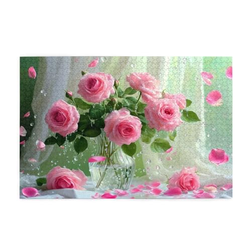 Puzzle 3000 Teile Rose, Landschaft Holz XXL Puzzle Erwachsene mit Schachtel und Poster, Schwierige, Herausfordernde und Interessant Spiele für Anfänger, Männer/Frauen Wohndekoration Geschenke 1T-1958 Puzzle 3000 Teile Rose, Landschaft Holz XXL Puzzle Erwachsene mit Schachtel und Poster, Schwierige, Herausfordernde und Interessant Spiele für Anfänger, Männer/Frauen Wohndekoration Geschenke 1T-1958 von Tamalsj