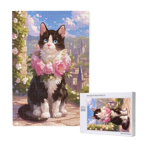 Puzzle 3000 Teile Rose Klassische Puzzles für Erwachsene Katze Anspruchsvolles und Lustig Kreatives Unterhaltungsspiel, Holzpuzzle für Erwachsene Als Geburtstags Feiertage Geschenk fur Frauen 2T-2016 Puzzle 3000 Teile Rose Klassische Puzzles für Erwachsene Katze Anspruchsvolles und Lustig Kreatives Unterhaltungsspiel, Holzpuzzle für Erwachsene Als Geburtstags Feiertage Geschenk fur Frauen 2T-2016 von Tamalsj