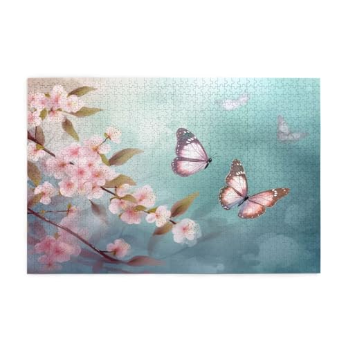 Puzzle 3000 Teile Schmetterling, Blume Holz XXL Puzzle Erwachsene mit Schachtel und Poster, Schwierige, Herausfordernde und Interessant Spiele für Anfänger, Frauen Wohndekoration Geschenke 1T-135 Puzzle 3000 Teile Schmetterling, Blume Holz XXL Puzzle Erwachsene mit Schachtel und Poster, Schwierige, Herausfordernde und Interessant Spiele für Anfänger, Frauen Wohndekoration Geschenke 1T-135 von Tamalsj