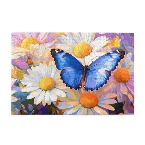 Puzzle 3000 Teile Schmetterling, Blume Holz XXL Puzzle Erwachsene mit Schachtel und Poster, Schwierige, Herausfordernde und Interessant Spiele für Anfänger, Frauen Wohndekoration Geschenke 1T-1702 Puzzle 3000 Teile Schmetterling, Blume Holz XXL Puzzle Erwachsene mit Schachtel und Poster, Schwierige, Herausfordernde und Interessant Spiele für Anfänger, Frauen Wohndekoration Geschenke 1T-1702 von Tamalsj
