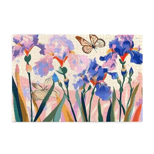 Puzzle 3000 Teile Schmetterling, Blume Holz XXL Puzzle Erwachsene mit Schachtel und Poster, Schwierige, Herausfordernde und Interessant Spiele für Anfänger, Frauen Wohndekoration Geschenke 1T-2130 Puzzle 3000 Teile Schmetterling, Blume Holz XXL Puzzle Erwachsene mit Schachtel und Poster, Schwierige, Herausfordernde und Interessant Spiele für Anfänger, Frauen Wohndekoration Geschenke 1T-2130 von Tamalsj