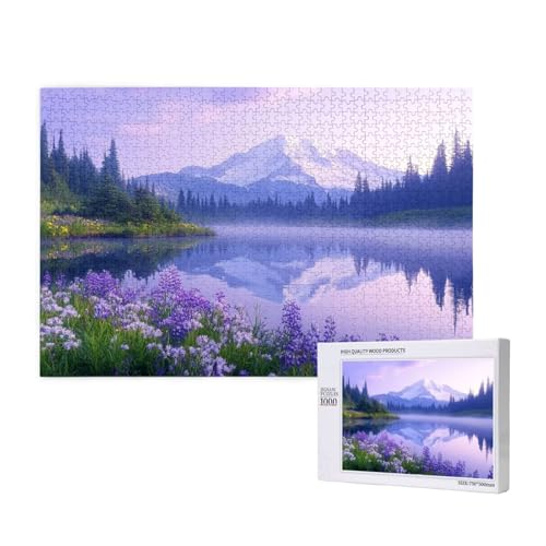 Puzzle 3000 Teile See Klassische Puzzles für Erwachsene Berg Anspruchsvolles und Lustig Kreatives Unterhaltungsspiel, Holzpuzzle für Erwachsene Als Geburtstags und Feiertage Geschenk fur Frauen 2T-824 Puzzle 3000 Teile See Klassische Puzzles für Erwachsene Berg Anspruchsvolles und Lustig Kreatives Unterhaltungsspiel, Holzpuzzle für Erwachsene Als Geburtstags und Feiertage Geschenk fur Frauen 2T-824 von Tamalsj