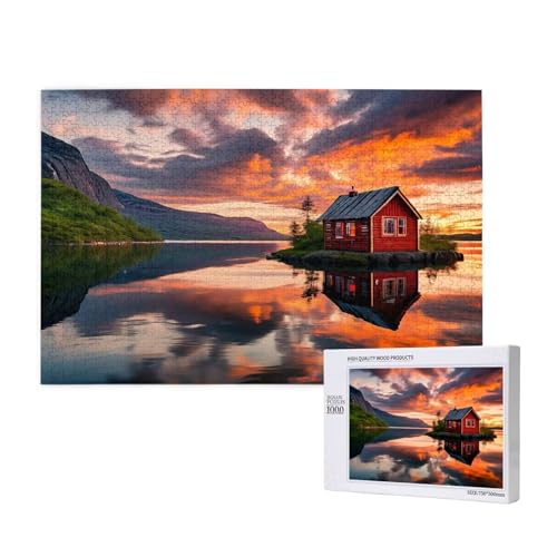 Puzzle 3000 Teile See Klassische Puzzles für Erwachsene Sonnenuntergang Anspruchsvolles und Lustig Kreatives Unterhaltungsspiel, Holzpuzzle für Erwachsene Als Feiertage Geschenk fur Frauen 2T-60 Puzzle 3000 Teile See Klassische Puzzles für Erwachsene Sonnenuntergang Anspruchsvolles und Lustig Kreatives Unterhaltungsspiel, Holzpuzzle für Erwachsene Als Feiertage Geschenk fur Frauen 2T-60 von Tamalsj