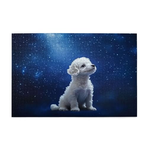 Puzzle 3000 Teile Sternenhimmel, Hund Holz XXL Puzzle Erwachsene mit Schachtel und Poster, Schwierige, Herausfordernde und Interessant Spiele für Anfänger, Frauen Wohndekoration Geschenke 1T-210 Puzzle 3000 Teile Sternenhimmel, Hund Holz XXL Puzzle Erwachsene mit Schachtel und Poster, Schwierige, Herausfordernde und Interessant Spiele für Anfänger, Frauen Wohndekoration Geschenke 1T-210 von Tamalsj