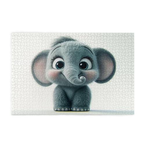 Puzzle 3000 Teile Tier, Elefant Holz XXL Puzzle Erwachsene mit Schachtel und Poster, Schwierige, Herausfordernde und Interessant Spiele für Anfänger, Geschenke für Männer/Frauen Wohndekoration 1T-514 Puzzle 3000 Teile Tier, Elefant Holz XXL Puzzle Erwachsene mit Schachtel und Poster, Schwierige, Herausfordernde und Interessant Spiele für Anfänger, Geschenke für Männer/Frauen Wohndekoration 1T-514 von Tamalsj