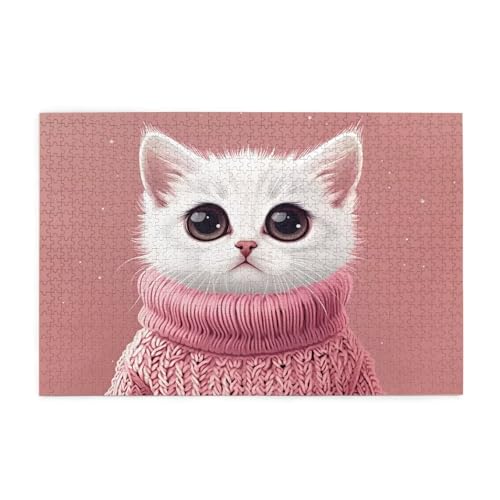 Puzzle 3000 Teile Tier, Katze Holz XXL Puzzle Erwachsene mit Schachtel und Poster, Schwierige, Herausfordernde und Interessant Spiele für Anfänger, Geschenke für Männer/Frauen Wohndekoration 1T-1012 Puzzle 3000 Teile Tier, Katze Holz XXL Puzzle Erwachsene mit Schachtel und Poster, Schwierige, Herausfordernde und Interessant Spiele für Anfänger, Geschenke für Männer/Frauen Wohndekoration 1T-1012 von Tamalsj