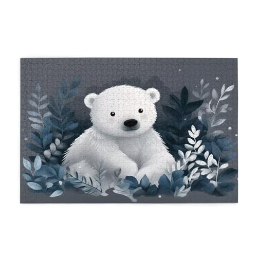 Puzzle 3000 Teile Tier, Tragen Holz XXL Puzzle Erwachsene mit Schachtel und Poster, Schwierige, Herausfordernde und Interessant Spiele für Anfänger, Geschenke für Männer/Frauen Wohndekoration 1T-1035 von Tamalsj