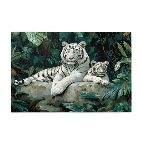 Puzzle 3000 Teile Tiger, Landschaft Holz XXL Puzzle Erwachsene mit Schachtel und Poster, Schwierige, Herausfordernde und Interessant Spiele für Anfänger, Männer/Frauen Wohndekoration Geschenke 1T-708 Puzzle 3000 Teile Tiger, Landschaft Holz XXL Puzzle Erwachsene mit Schachtel und Poster, Schwierige, Herausfordernde und Interessant Spiele für Anfänger, Männer/Frauen Wohndekoration Geschenke 1T-708 von Tamalsj
