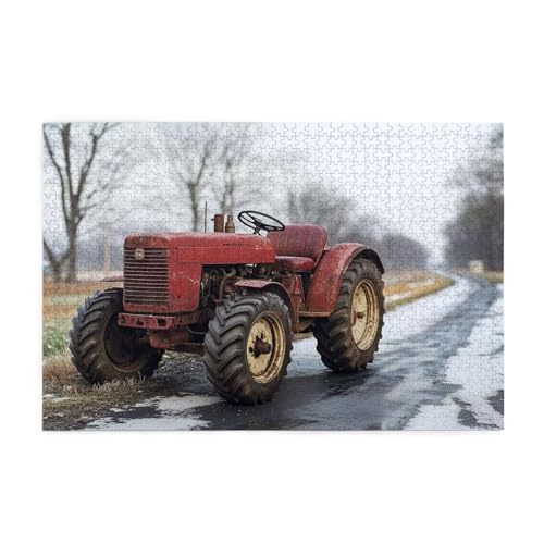 Puzzle 3000 Teile Traktor, Landschaft Holz XXL Puzzle Erwachsene mit Schachtel und Poster, Schwierige, Herausfordernde und Interessant Spiele für Anfänger, Frauen Wohndekoration Geschenke 1T-1461 Puzzle 3000 Teile Traktor, Landschaft Holz XXL Puzzle Erwachsene mit Schachtel und Poster, Schwierige, Herausfordernde und Interessant Spiele für Anfänger, Frauen Wohndekoration Geschenke 1T-1461 von Tamalsj
