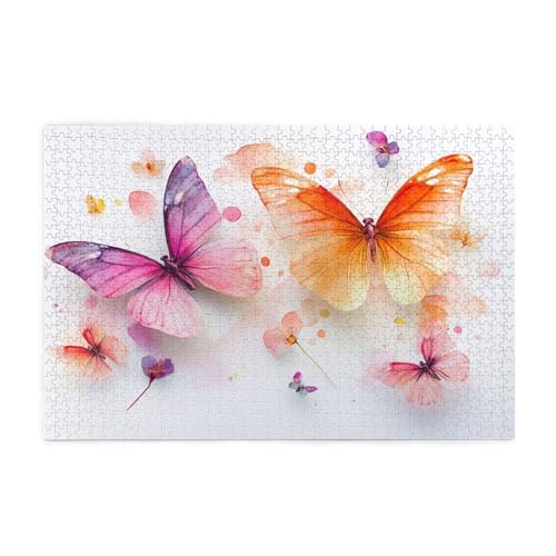 Puzzle 3000 Teile Traum, Schmetterling Holz XXL Puzzle Erwachsene mit Schachtel und Poster, Schwierige, Herausfordernde und Interessant Spiele für Anfänger, Frauen Wohndekoration Geschenke 1T-1763 Puzzle 3000 Teile Traum, Schmetterling Holz XXL Puzzle Erwachsene mit Schachtel und Poster, Schwierige, Herausfordernde und Interessant Spiele für Anfänger, Frauen Wohndekoration Geschenke 1T-1763 von Tamalsj