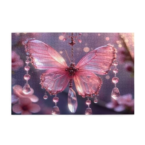 Puzzle 3000 Teile Traum, Schmetterling Holz XXL Puzzle Erwachsene mit Schachtel und Poster, Schwierige, Herausfordernde und Interessant Spiele für Anfänger, Frauen Wohndekoration Geschenke 1T-1811 Puzzle 3000 Teile Traum, Schmetterling Holz XXL Puzzle Erwachsene mit Schachtel und Poster, Schwierige, Herausfordernde und Interessant Spiele für Anfänger, Frauen Wohndekoration Geschenke 1T-1811 von Tamalsj